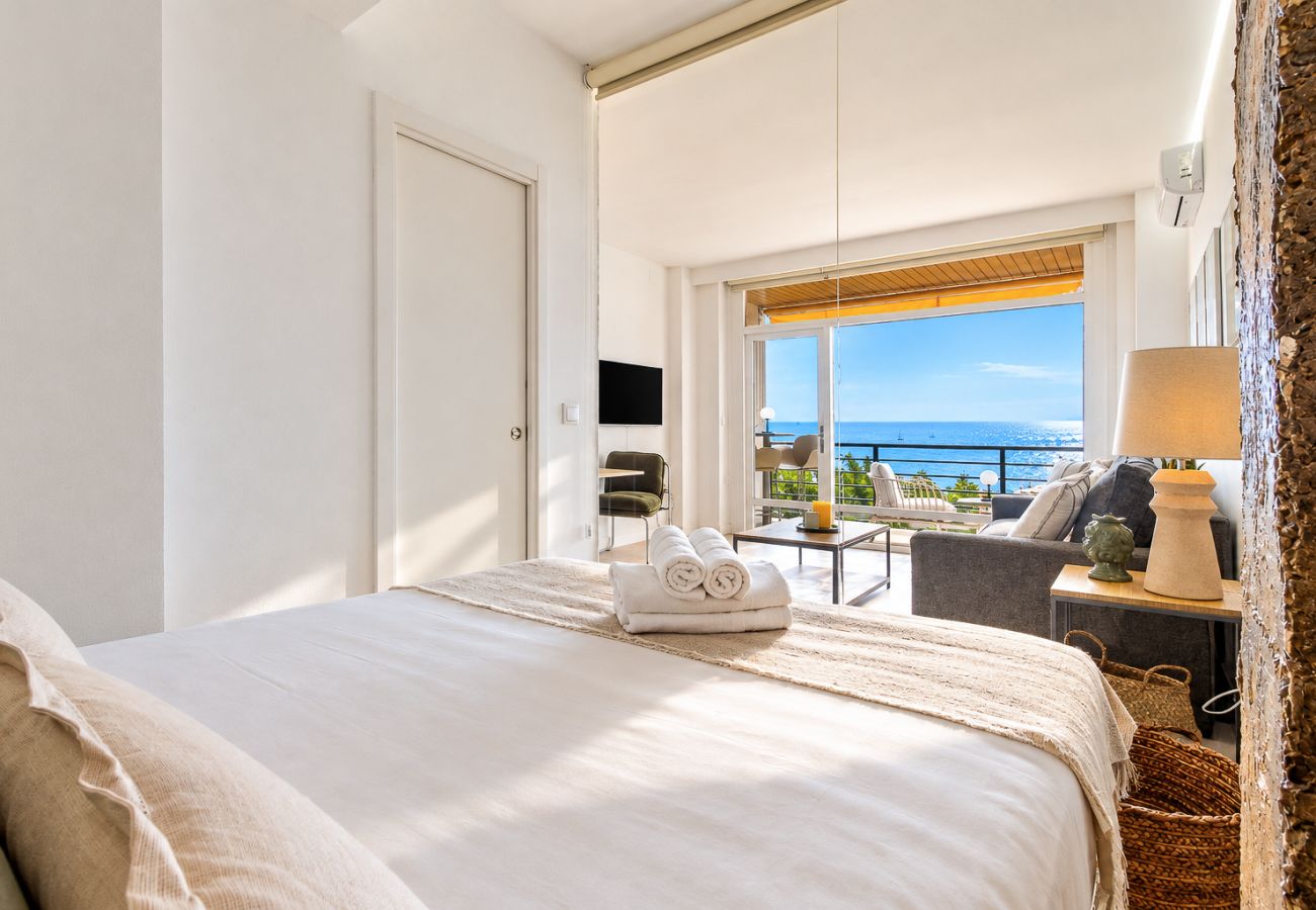 Estudio en Torremolinos - Casa Marena - Sea View, Sunny Terrace & Pool