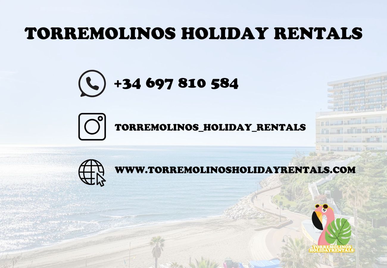 Apartment in Torremolinos - The White Rock (Private Access to the beach)