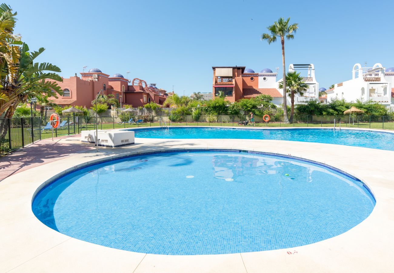 Apartment in Torremolinos - BOHO CHIC. Beach front.Free bikes.Pool