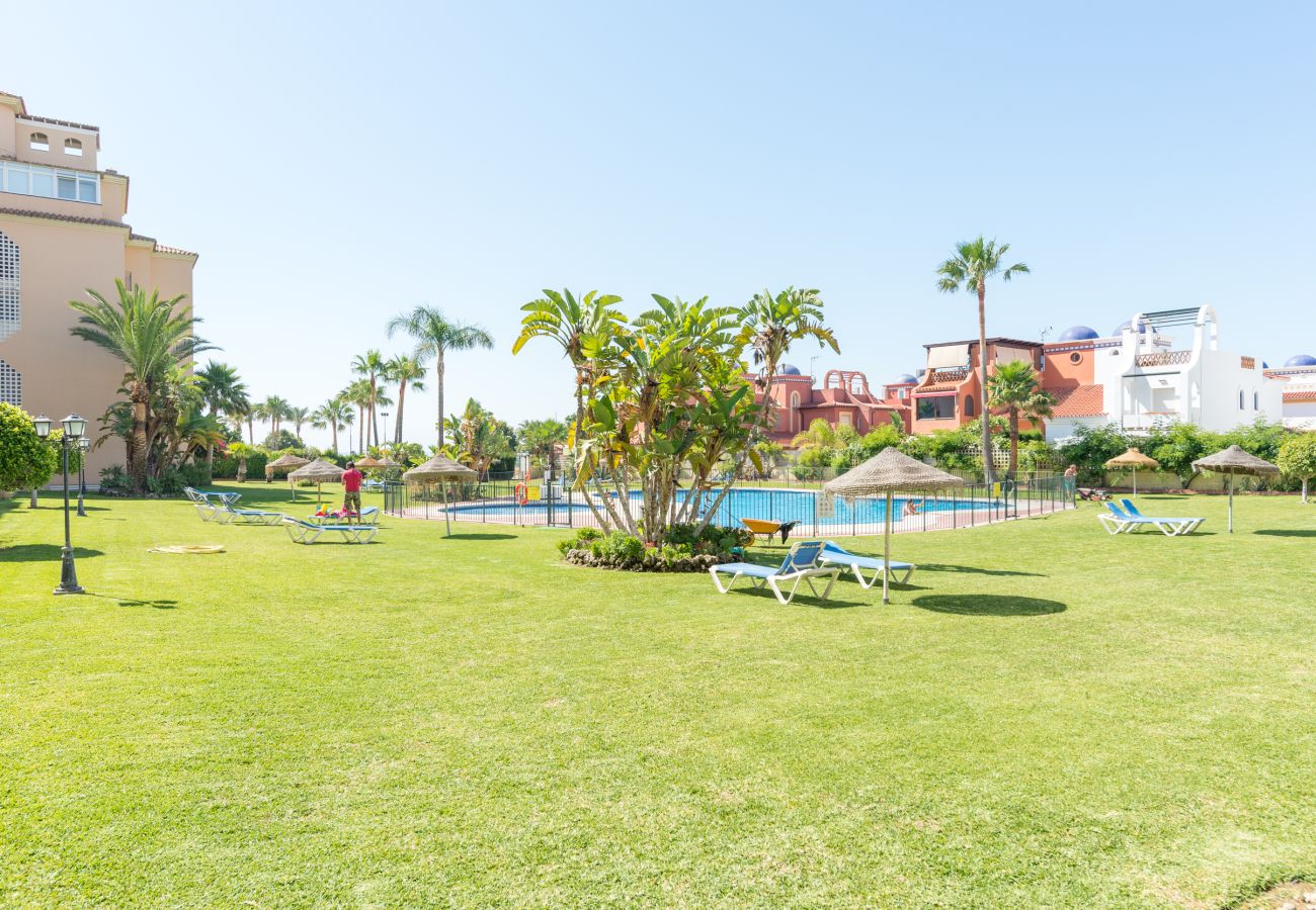 Apartment in Torremolinos - BOHO CHIC. Beach front.Free bikes.Pool